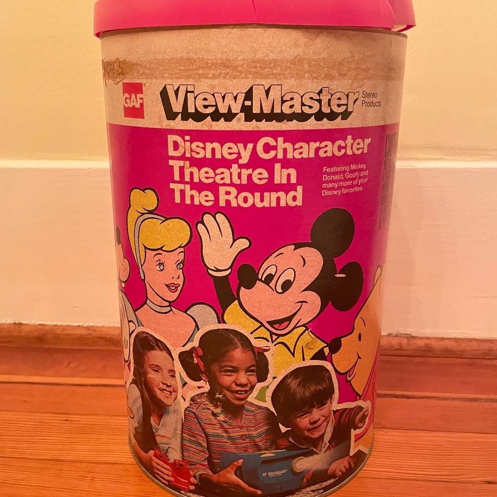 Vintage Disney View Master Viewer Projector and Classic View Master